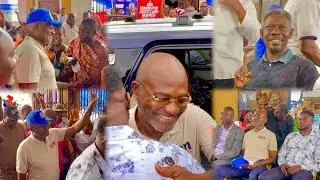 Hon Kennedy Agyapong & Agya Koo Arrived At Kumasi To Meet Asenua Delegates 🔥 Kumasi Cheered Him Up 