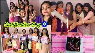 Nail Course Batch Certification Day | Ato ভালবাসা pabo vabte pari ni #bengalivlog #vlog #nailcourse