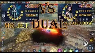 Mir4 | Mr.Jet VS Suzaku Bow Dual in SP #mir4 #mir4ph #wemix