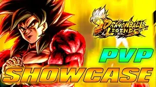 Dragon Ball Legends - Ultra Full Power SS4 Goku PvP Showcase On His Best Teams Setup!!