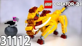 Lego Creator 3in1 31112 || Лев, страус, кабан