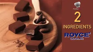 How to make Condensed Milk Chocolate Truffles Recipe | 2 INGREDIENTS Only | Royce Nama Chocolate