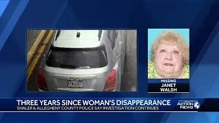 3 years since disappearance of Janet Walsh