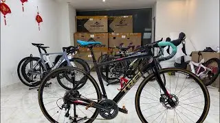 Trek Domane Chính Hãng Mỹ Bán Giá lỗ 70%,Khung carbon Gr Shimano Ultegara R6800,2x11 phanh dầu sz s