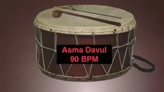 Backing Track Asma Davul Percussion Loop V2 90 BPM