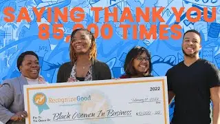 Community Art and Cash Donations | Say Thanks Ceremony 2022