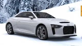 3D Model Audi Quattro concept - 3D Model at 3DExport.com