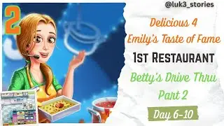 Delicious: Emily's Taste of Fame - 1st Restaurant [Betty's Drive Thru] - Part 2 - Walkthrough