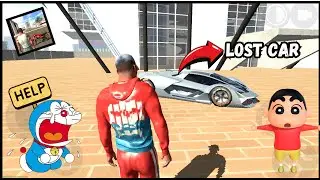 Franklin & shinchan help to find doraemon's lost car in indian bikes driving 3d gameplay in tamil