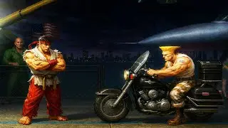 SHIN RYU VS WIND GUILE! SUPER EPIC FIGHT!