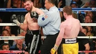 Canelo stops Angulo Bad Stoppage: Post Fight Results LIVE