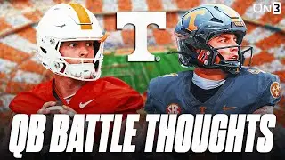 Tennessee Vols QB Battle Thoughts | What Will It Take To Be QB1? | Joey Aguilar vs Jake Merklinger