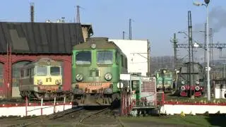 Wałbrzysko - Rumuńskie klimaty ;) ST43-242 na obrotnicy w Wałbrzychu