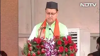 Pushkar Dhami Takes Oath As Uttarakhand Chief Minister, PM Present