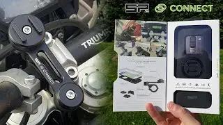 Test du support smartphone pour moto SP Connect : classe et très discret !