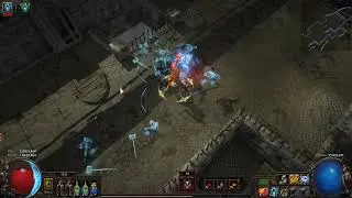 (life flask bug) not a bug. Take chaos damage on flask. read alter mods.
