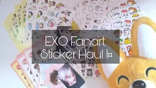 HAUL;; EXO Fanart Stickers #1