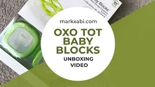 UNBOXING 002: OXO Tot Baby Blocks Freezer Storage Containers (2 oz.)  set