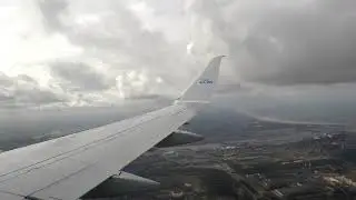 ONBOARD - KLM E175 KL1486 Humberside Airport to Amsterdam Schiphol