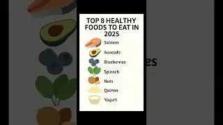 HEALTHY FOODS 2025 #healthyliving #cleaneating #wellnesstips #healthyeating #holistichealth