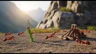 Ants vs Termites: The Ultimate Clash for Survival! | Epic AI Wildlife Story