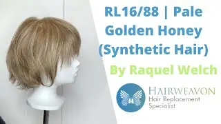 Colour RL16/88 Pale Golden Honey Synthetic Hair by Raquel Welch | Shown on Layer it on Wig