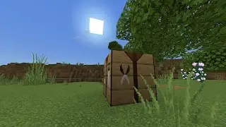 aku membuat crafting table di minecraft pocket edition