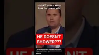CHARLIE KIRK DOESN'T SHOWER?? #shorts