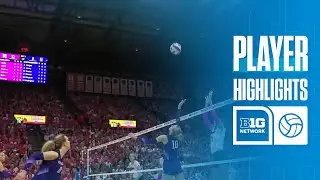 Harper Murray Highlights vs. Northwestern | Nebraska Volleyball | 10/24/2025