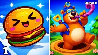 🍔🕳️ Food Run X Hole Em – Eat Fast & Swallow Everything! 😱🔥