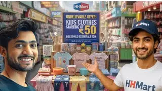 Unbelievable Offer 😱 Kids Clothes Starting at ₹50 Households Essentials #hhmart #andherimarket 