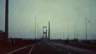 Severn Bridge Crossing Footage January 1967