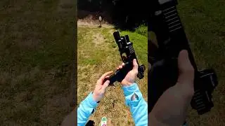 POV Glock 17 &mdash; Mag Dump + Speed Reload on Steel 🔥