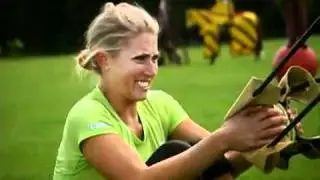 The Amazing Race 17 - A Watermelon to the face.