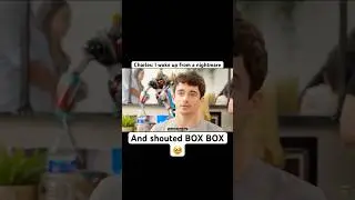 Charles woke up from nightmare and shouted BOX BOX 🥹🥹&hearts;️🏎️ #charlesleclerc #pierregasly