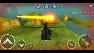 Gunship Battle | Episode: 5-1 | Destroy APCs & Alien Tanks