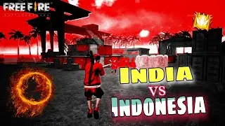 India vs Indonasia 👽free fire || only one shot challenge #nonstopgaming #hitmangamer #freefire