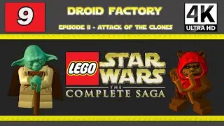 Lego Star Wars: The Complete Saga Gameplay | PC/4K 60FPS | Droid Factory | All Collectables