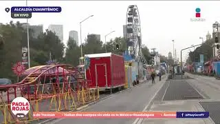 Vacaciones con ambiente navide&ntilde;o en la Alameda Central | DPC con Paola Rojas