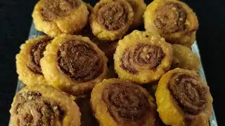 Bhakarwadi recipe || Diwali Snacks Recipe || Maharastian Bhakarwadi recipe