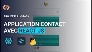 Application de contact avec Firebase , React JS et Tailwind CSS (CRUD: Create, Read, Update, Delete)
