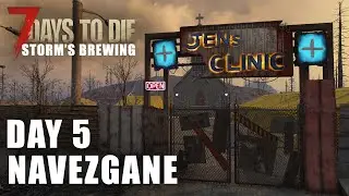 Into The Burned Biome - Navezgane 2.0 - 7 Days To Die Storm's Brewing