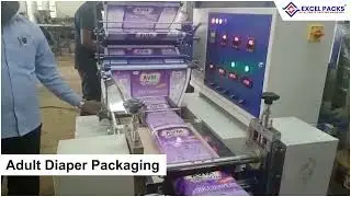 New start of Adult Diapers Packaging Machine
