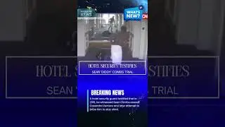 Hotel Security Testifies: Sean Combs Caught on Camera Assaulting Cassie #shorts