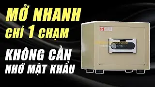 Mở K&eacute;t 1 Chạm &ndash; Kh&ocirc;ng Cần Nhớ Mật Khẩu! K&eacute;t Sắt Mini Việt Tiệp SPM360 Si&ecirc;u Tiện Lợi!