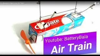 An alternate to HyperLoop | Air Train | 10$ Proof of concept