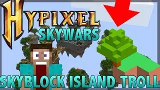 I made a Skyblock in Hypixel Skywars (Skyblock Challenge)(Skywars Troll) (Epic Win)