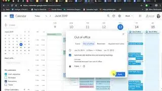 Using Google Calendar to Set Work and Office Hours