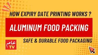How Expiry Date Printing Works | Food Packaging with Aluminum #AluminiumPacking  #ExpiryDatePrinting