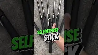 Push Button Retractable Self-Defense Stick | #shorts
